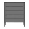Изображение товара Комод Type,100х45х120 см, серый