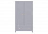 Изображение товара Шкаф 2-х створчатый Wood, 108х61х188 см, серый