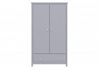 Изображение товара Шкаф 2-х створчатый Wood, 108х61х188 см, серый