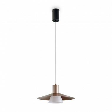 картинка Светильник подвесной Fari, Æ30х14 см, матовое золото от магазина Одежда+