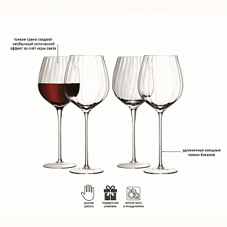Изображение товара Набор бокалов для красного вина Aurelia, 660 мл, 4 шт.