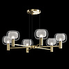 Изображение товара Светильник подвесной Modern, Vision, 6 ламп, 96х96х21 см, золото