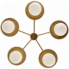 Изображение товара Светильник подвесной Modern, Camelia, 5 ламп, Ø75х42 см, латунь
