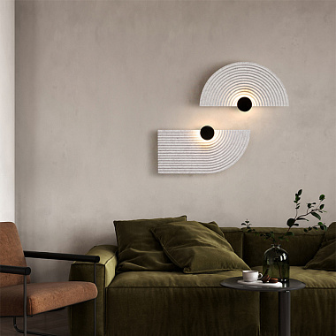 картинка Светильник настенный LED, Felt, 42,5х23,5 см, черный от магазина Одежда+