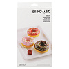 Изображение товара Форма для приготовления пончиков Donuts, 17х30 см, силиконовая, фиолетовая