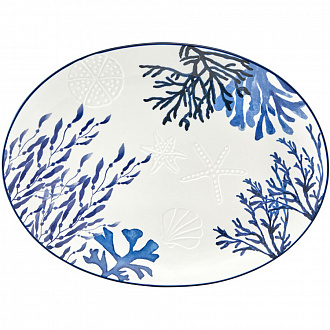 картинка Блюдо Blue Coral, 40х30 см от магазина Одежда+
