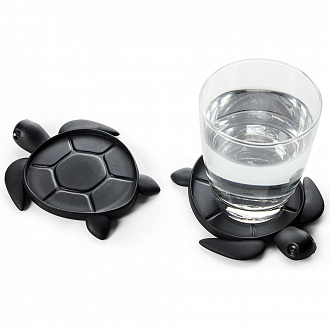 Изображение товара Подставка под стаканы Save Turtle, черная