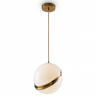 Светильник подвесной Element, 1 лампа, Ø20х29 см, латунь