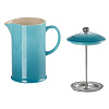Изображение товара Френч-пресс Le Creuset, 1 л, бирюза