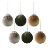 Изображение товара Набор ёлочных украшений Velvet Christmas из коллекции New Year Essential, 6 шт.