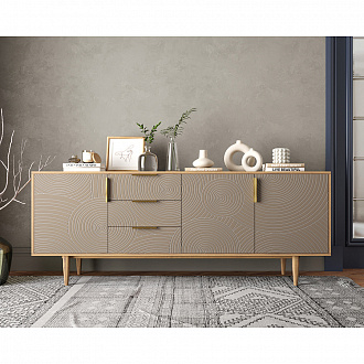 Изображение товара Комод Line, 184х40х74 см, бежевый