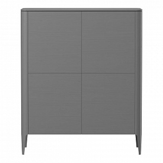 Изображение товара Шкаф 4-х дверный Type, 100х45х120 см, серый