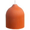 Изображение товара Свеча декоративная оранжевого цвета из коллекции Edge, 10,5см