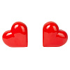 Изображение товара Держатель для книг Love, 14х14 см, красный, 2 шт.