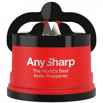 Изображение товара Точилка для ножей с пластиковым корпусом AnySharp, красная