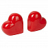 Держатель для книг Love, 14х14 см, красный, 2 шт.