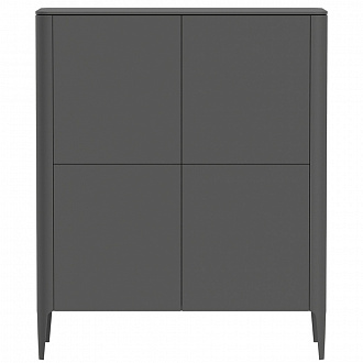 Изображение товара Шкаф Type, 45х100х120 см, темно-серый