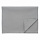 Дорожка серого цвета с фактурным рисунком из хлопка из коллекции Essential, 53х150см