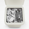 Изображение товара Контейнер для мусора с двумя баками Totem Pop, 40 л, белый