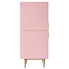 Изображение товара Комод Line, 60х45х140 см, розовый