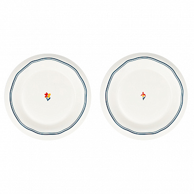 картинка Набор тарелок Plush, Little Petals, Ø21 см, 2 шт. от магазина Одежда+