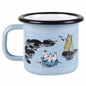Изображение товара Кружка эмалированная Muurla Moomin Спелый ветер, 150 мл