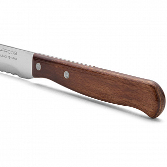 Изображение товара Нож для сыра и томатов Latina, 10,5 см, темно-коричневая рукоятка