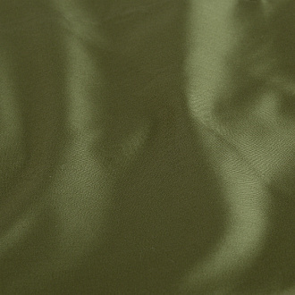 Изображение товара Простыня из сатина оливкового цвета из коллекции Wild, 180х270 см