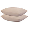 Изображение товара Набор наволочек из премиального сатина бежевого цвета из коллекции Essential, 50х70 см
