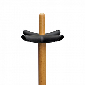 Изображение товара Вешалка напольная Oulof, 158 см, бук/черная