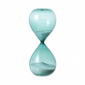 Часы песочные Timeless, 30 минут, бирюзовые