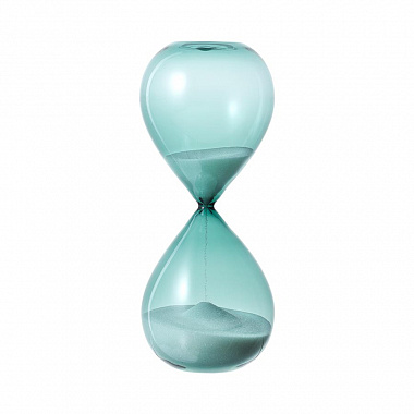 картинка Часы песочные Timeless, 30 минут, бирюзовые от магазина Одежда+