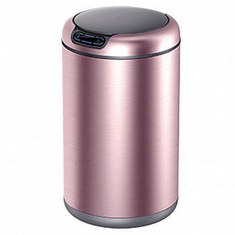 Изображение товара Ведро мусорное сенсорное EKO, EK9255, розовое, 12 л