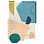 Ковер из хлопка с геометрическим принтом, бахромой и кисточками из коллекции Ethnic, 160х230 см