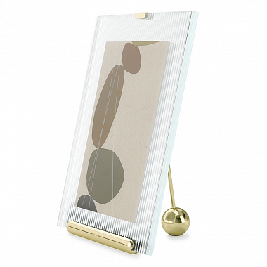 картинка Фоторамка Flute, 20х23 см, латунь от магазина Одежда+