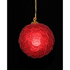 Изображение товара Шар новогодний декоративный Paper ball, красный