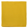 Изображение товара Скатерть из стираного льна горчичного цвета из коллекции Essential, 170х170 см