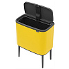 Изображение товара Бак для мусора Brabantia, Touch Bin Bo, 36 л, желтая маргаритка