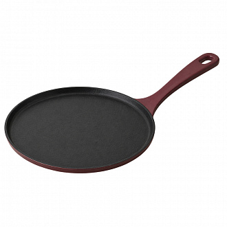 Сковорода блинная из коллекции "Шеффилд", Ø24 см, бургунди