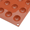 Изображение товара Форма для приготовления пирожных Semisfera, 17х30 см, силиконовая