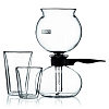 Изображение товара Кофеварка вакуумная Bodum, Pebo, 1 л, черная/прозрачная