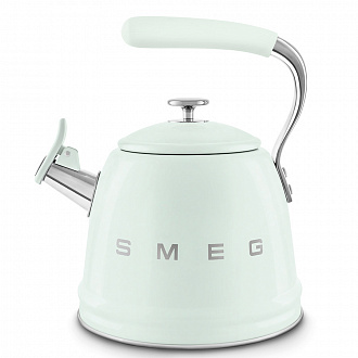 Чайник со свистком Smeg, 2,3 л, зеленый