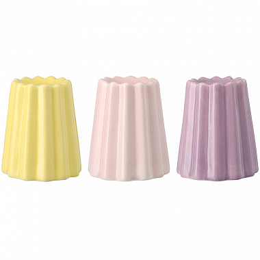 картинка Набор подcвечников Canelé из коллекции Easter Essential, 3 шт. от магазина Одежда+