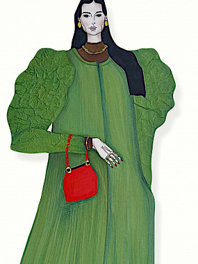 картинка Картина графическая «Моника», 30х40 см от магазина Одежда+