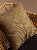 Изображение товара Чехол на подушку Savanna leaf из коллекции Ethnic, 45х45 см