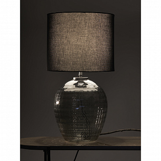 Изображение товара Лампа настольная Mirage, Ø24 см с черным абажуром