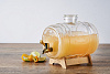 Изображение товара Диспенсер для напитков Barrel на подставке 3 л в подарочной упаковке