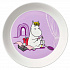 Тарелка Arabia 1873, Moomin, Фрекен Снорк, 19 см, фиолетовая