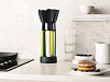 Изображение товара Набор силиконовых кухонных инструментов на подставке Elevate™, опал, 5 шт.