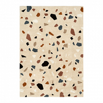Ковер из хлопка Terrazzo Poetry из коллекции Ethnic, 180х230 см